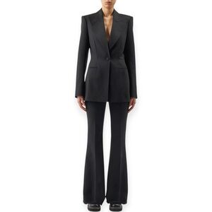 Gabriela Hearst Addin Blazer Black Cashmere Wool 90s minimalist classic timeless